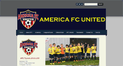 Desktop Screenshot of americafcunited.com